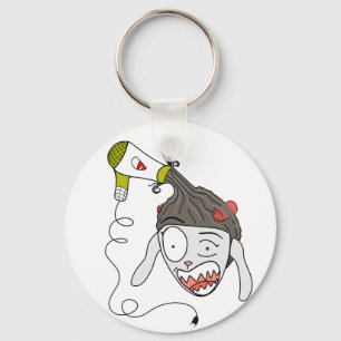 Khaty y el secador diabólico keychain