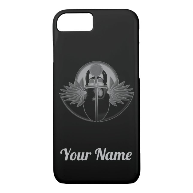Kherpi God of the Rising Sun,scarab beetle. Case-Mate iPhone Case (Back)