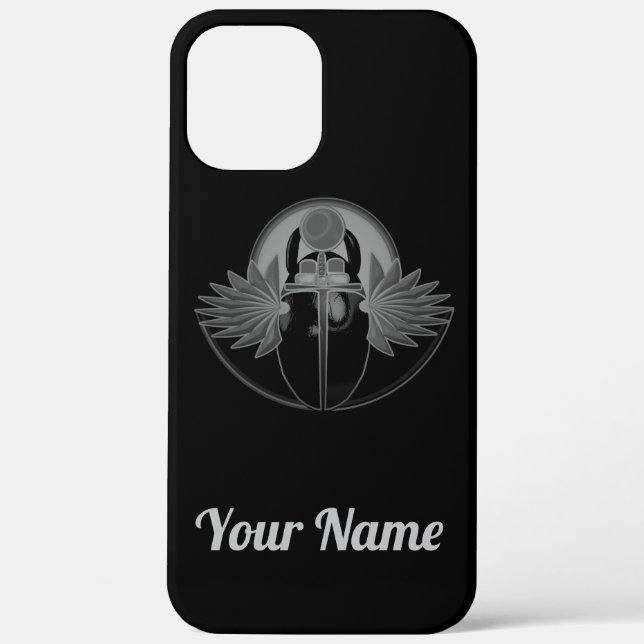 Kherpi God of the Rising Sun,scarab beetle. Case-Mate iPhone Case (Back)
