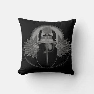 Kherpi God of the Rising Sun,scarab beetle. Throw Pillow