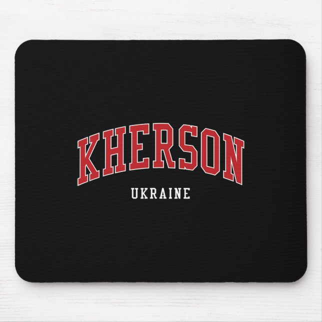 Kherson Ukraine College University Style  Mouse Pad (Front)