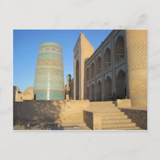 Khiva, Chiwa, Usbekistan Kalta-Minor-Minarett Postcard