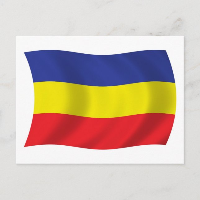 Khmer Kampuchea Krom Flag Postcard (Front)