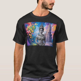 Khmer Princess At Rahu's House V T-Shirt