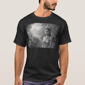 Khmer Princess On Her Way To Angkor Wat T-Shirt