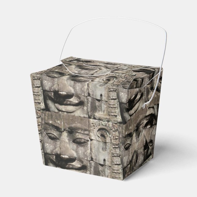 Khmer Stone Face ... Bayon Temple, Cambodia Favor Box (Front Side)