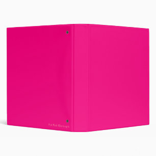 Khoncepts Hot Pink Binder