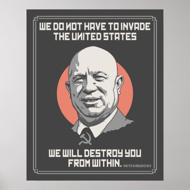 Khrushchev From Within Poster (Front)