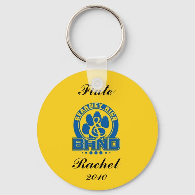 KHS Band Key Chain with name (Front)