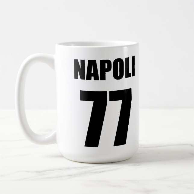 Khvicha Kvaratskhelia Coffee Mug (Left)