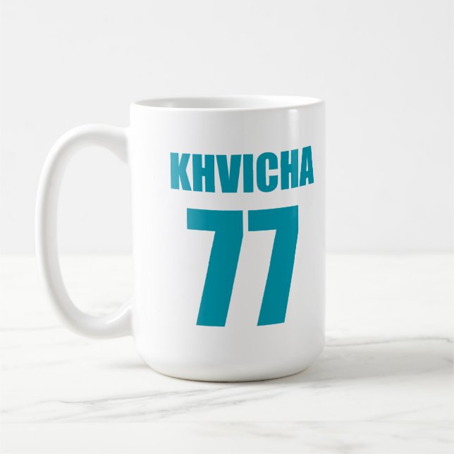 Khvicha Kvaratskhelia Coffee Mug (Left)