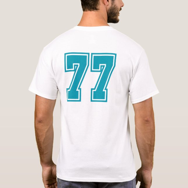 Khvicha Kvaratskhelia T-Shirt (Back)