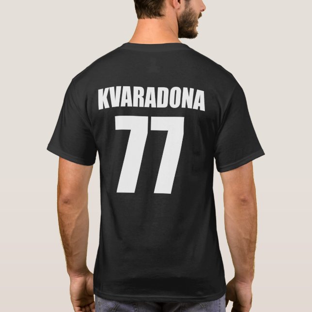 Khvicha Kvaratskhelia T-Shirt (Back)