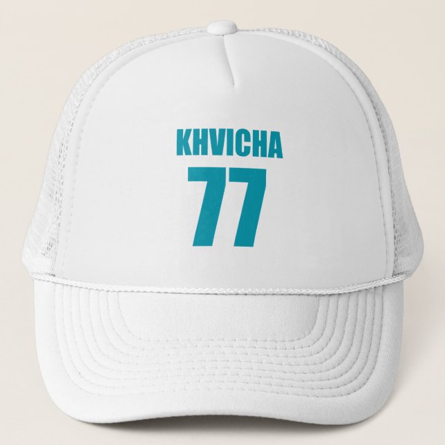 Khvicha Kvaratskhelia Trucker Hat (Front)