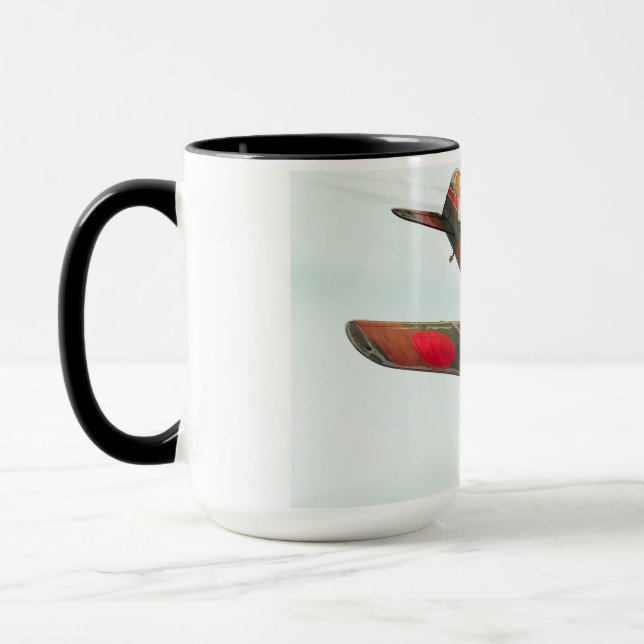 Ki-43 Oscar airplane Mug (Left)