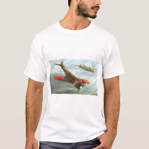 Ki-43 Oscar airplane T-shirt