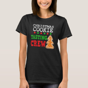 Ki Cookie Tasting Crew Christmas Costume Baking T-Shirt