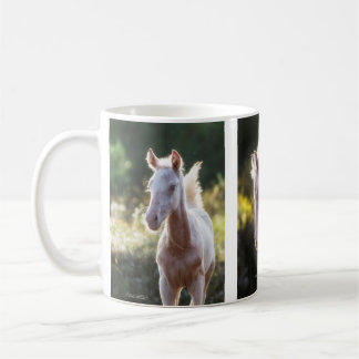 Ki Cremello Thoroughbred Colt Coffee Mug