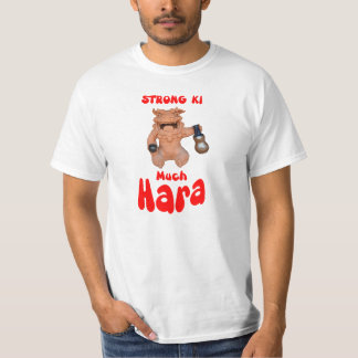 Ki fort beaucoup de T-shirt de blanc de Hara