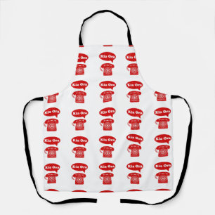 Kia Ora Te Reo Maori Language Retro Telephone Apron