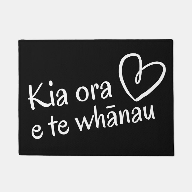Kia Ora, Welcome Mat Aotearoa NZ (Front)