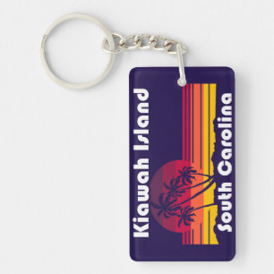 Kiawah Island Beach South Carolina Keychain