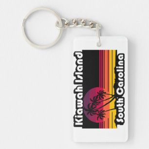 Kiawah Island Beach South Carolina Keychain