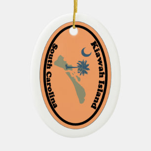 Kiawah Island. Ceramic Ornament