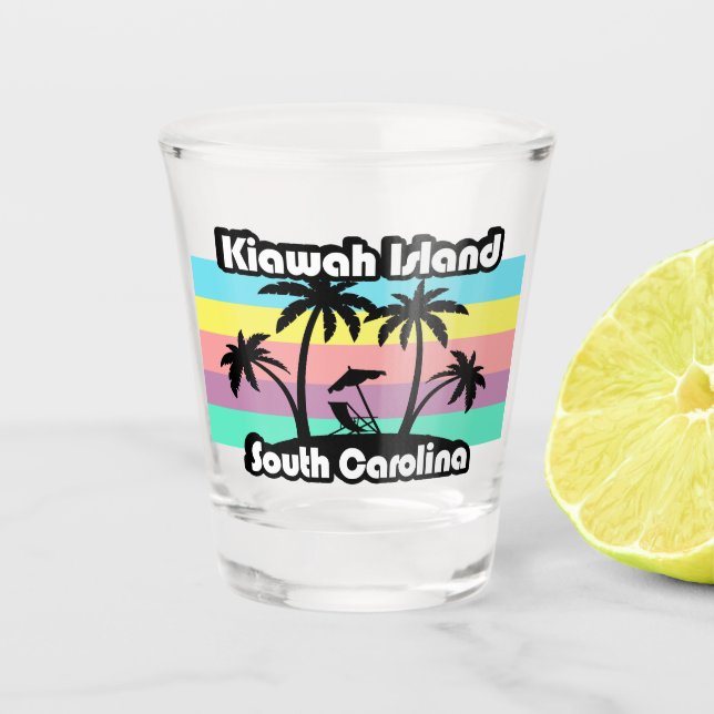 Kiawah Island South Carolina Shot Glass (Front)
