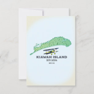 Kiawah Island South Carolina USA map