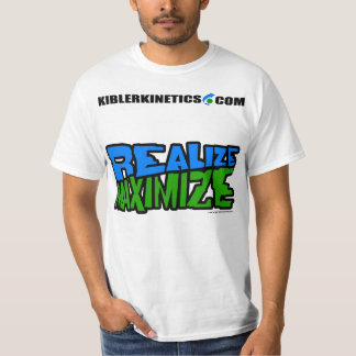 Kibler Kinetics LLC LOGO t-shirt R/M white L value