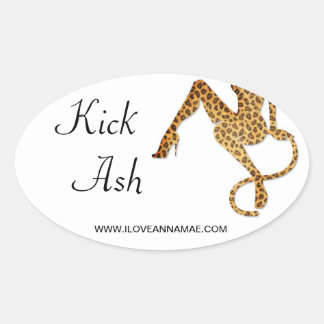 Kick Ash Sticker