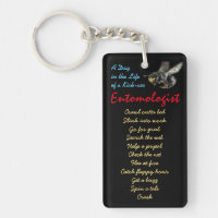 Kick-ass Entomologist Keychain by RoseWrites