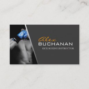 Kick Boxing Business Card