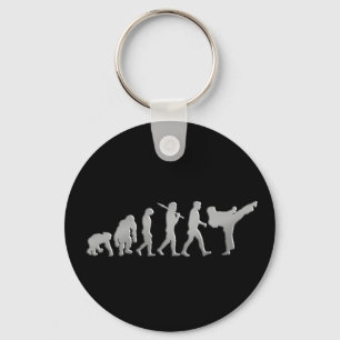 Kick boxing Mixed Martial Arts Artists Evolution Keychain
