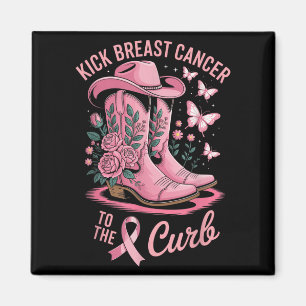 Kick Breast Cancer To The Curb Breast Cancer Aware Magnet