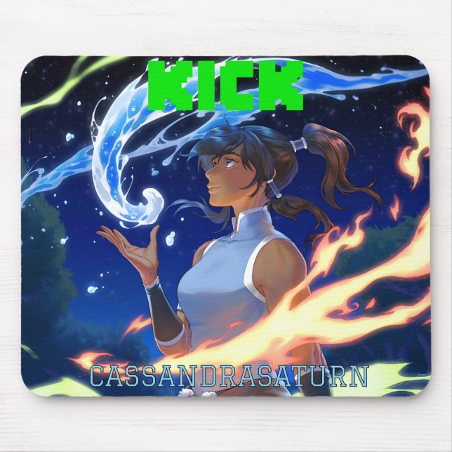 KICK CassandraSaturn Mousepad (Front)