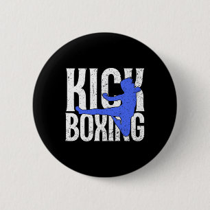 Kick In Kickboxing  2 Inch Round Button