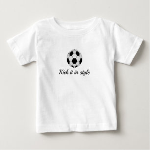 Kick it in Style Football Fine Jersey T-Shirt