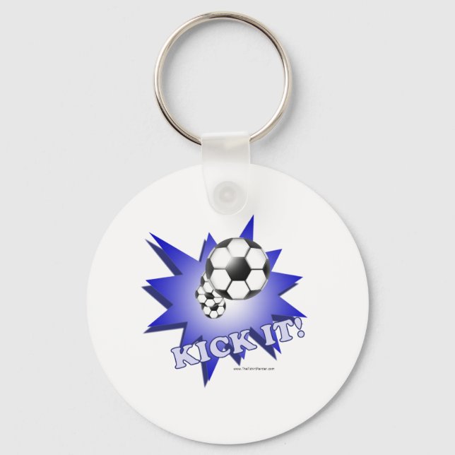 Kick It! Keychain (Front)