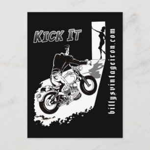 Kick It Postcard