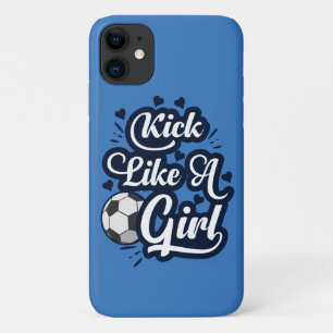 Kick Like A Girl iPhone 11 Case
