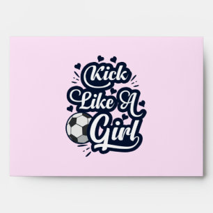 Kick Like A Girl Envelope