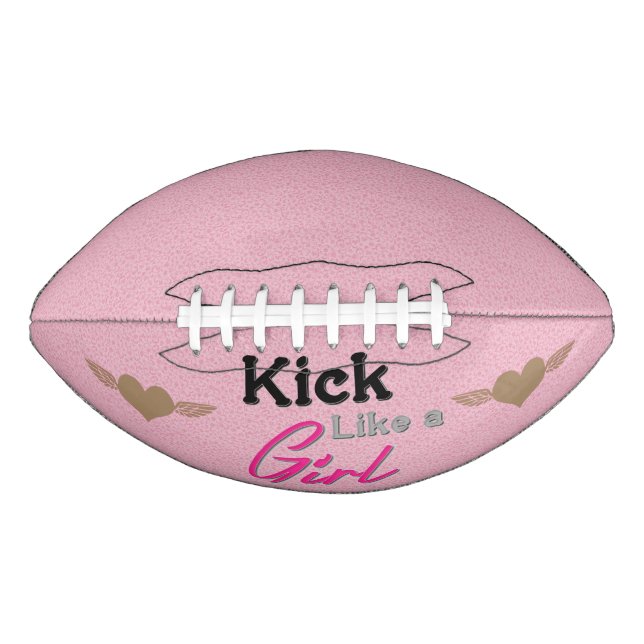 Kick Like A Girl Football (Front)