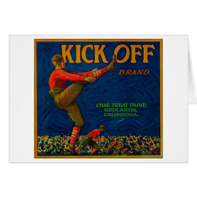 Kick Off Orange LabelRedlands, CA (Front Horizontal)