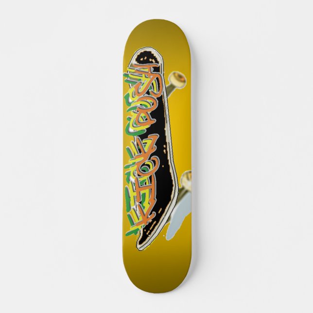 Kick Push Skateboard #2 (Front)