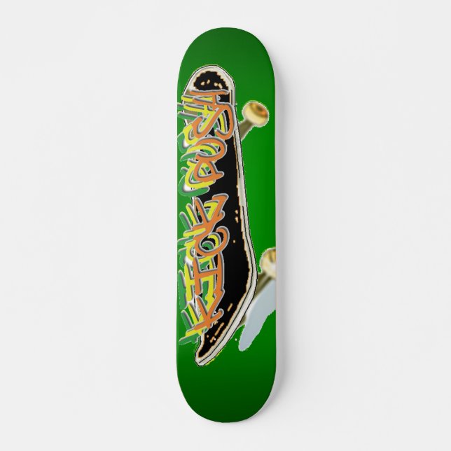 Kick Push Skateboard #3 (Front)