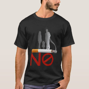 Kick the Habit, Embrace Life World No Tobacco Day  T-Shirt