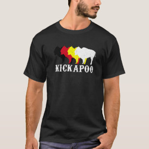 Kickapoo Tribe Nation Native Mexican Indian Medici T-Shirt