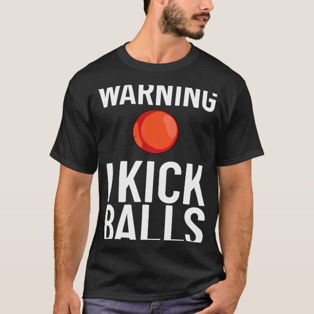 Kickball Game Ball Tournament T-Shirt (Front)